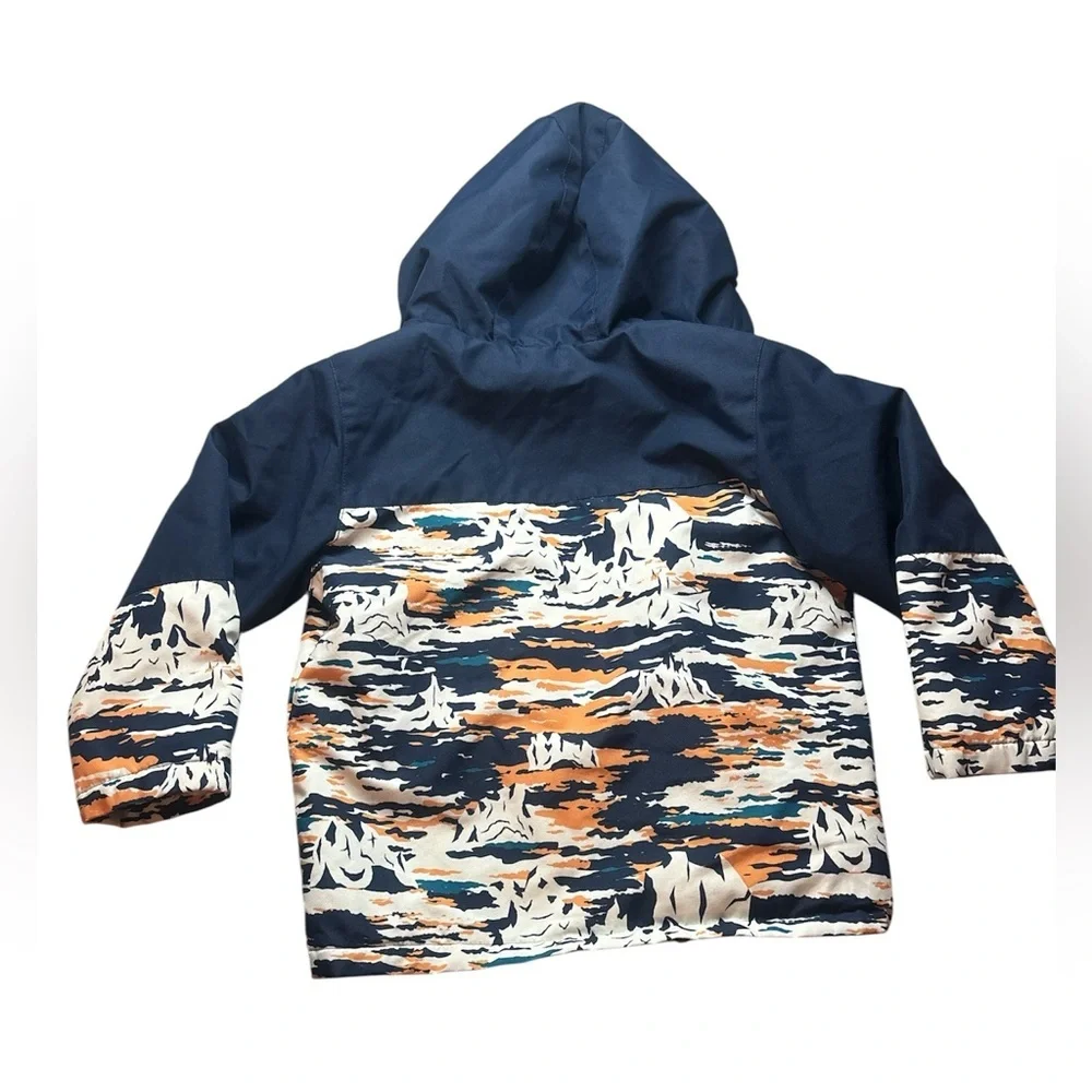 Swiss Tech Boys Winter Jacket – Mountain/Camo Print – Size 3T